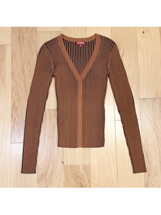 STAUD Sweaters - NWOT STAUD Women’s Cargo Ribbed Cardigan